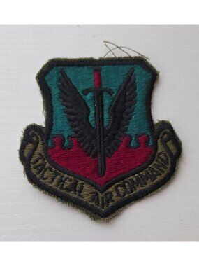 Vintage US Air Force Tactical Air Command (TAC) Subdued Uniform Patch - Vietnam/